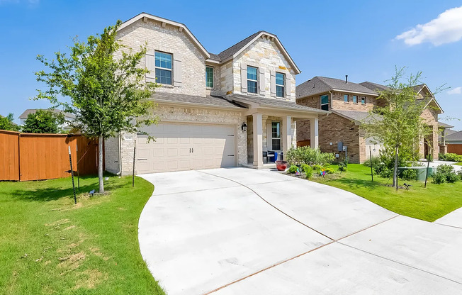 Elegant 5-Bedroom Home with Spacious Interiors and Beautiful Outdoor Living in Round Rock, TX