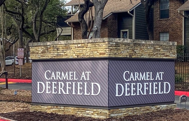 Property Signage at Carmel at Deerfield, San Antonio, TX, 78248