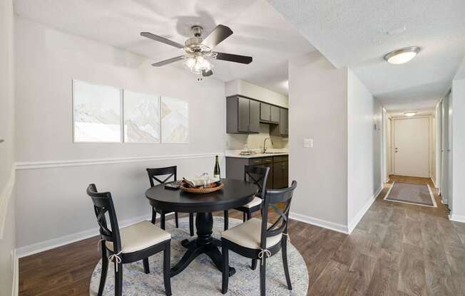 Separate Dining Area with Overhead lighting
