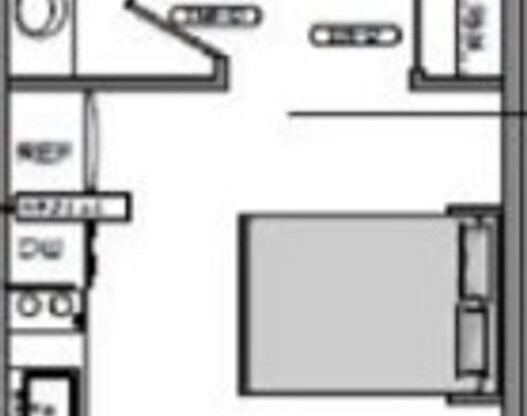 Studio, 1 bath, $1,250, Unit 203