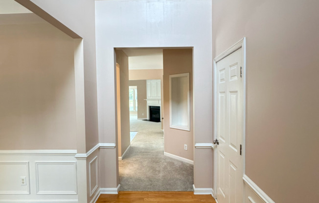 Charming Wakefield Home with First-Floor Bedroom & Primary Suite, Fenced-in Backyard, and Golf Course Views – Available Now!