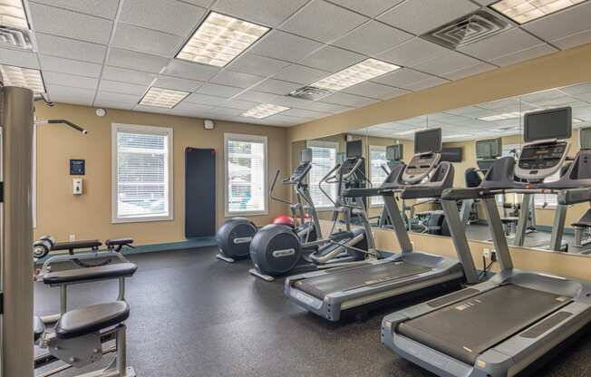 Pines of York, Fitness Center, Treadmills, York Town