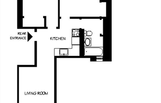 2 beds, 1 bath, 750 sqft, $4,025, Unit 4