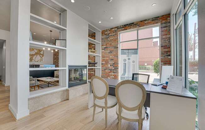 Leasing Office at Vue Greenville, Dallas