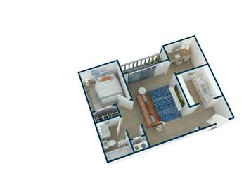 1 bed, 1 bath, 540 sqft, $1,840