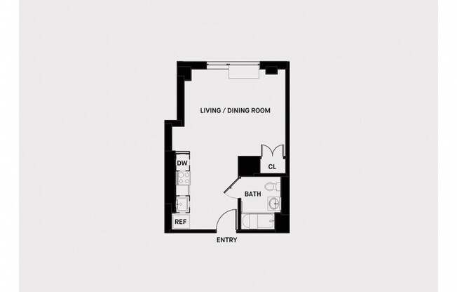 Studio, 1 bath, $2,681, Unit 1002