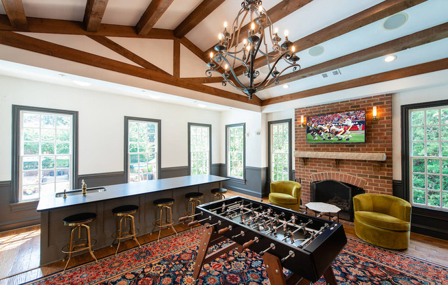 Rentable Clubroom with Wet Bar1 at Fairfax Square, Fairfax, VA