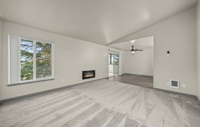 Living Room & Dining Room