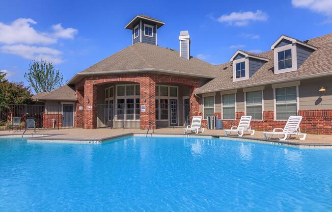 SHIMMERING SWIMMING POOL