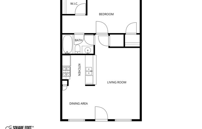 1 bed, 1 bath, 653 sqft, $699