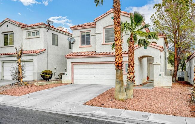Beautiful Summerlin Hills Two Story 4 Bedroom!
