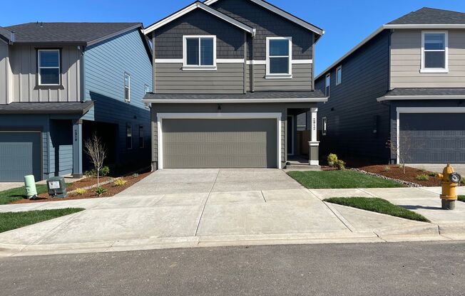 **$750 OFF First Months Rent!!** SPACIOUS NEWLY BUILT HOME! 4 BED/2.5 BATH W/HIGH END FINISHES AND FENCED BACKYARD!