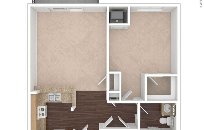 1 bed, 1 bath, 811 sqft, $1,475