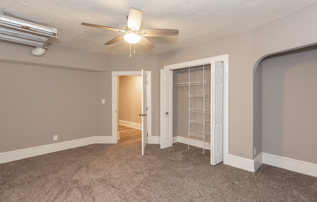 Manor Apartments Renovated Bedroom