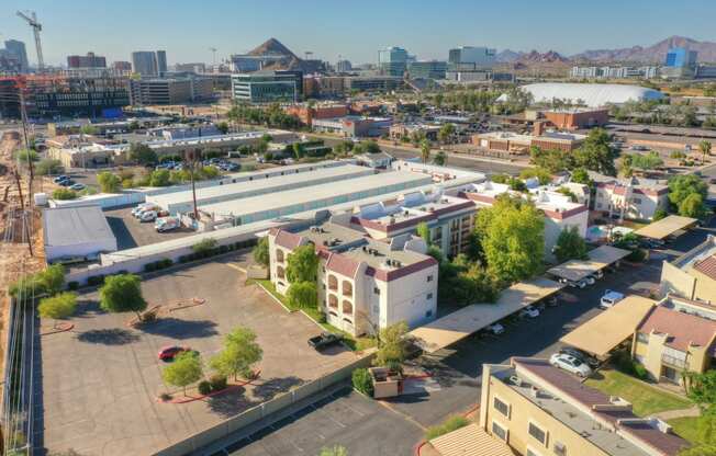 Aerial view at University Park Apartments in Tempe AZ Nov 2020 (5)