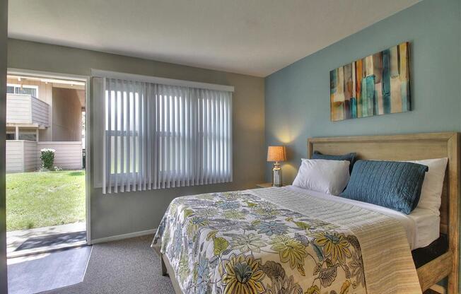 Private Master Bedroom at Balboa Apartments, Sunnyvale, CA