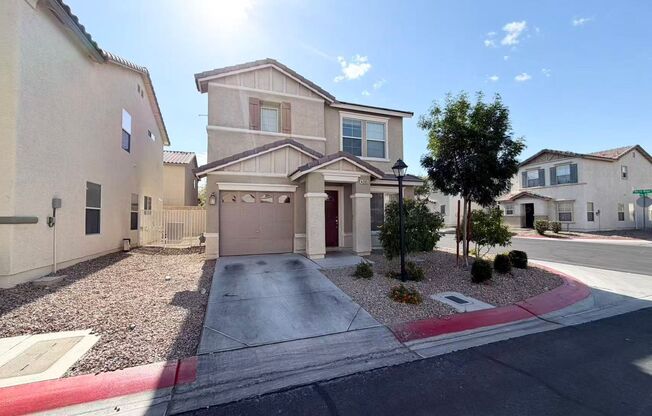Spacious 2-story home located in a convenient Las Vegas gate community