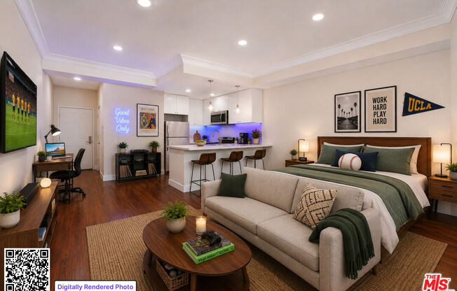 Studio, 1 bath, 407 sqft, $2,600, Unit 225
