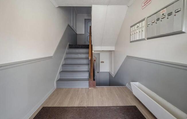 Staircase at Williamsburg South, Pittsburgh, Pennsylvania