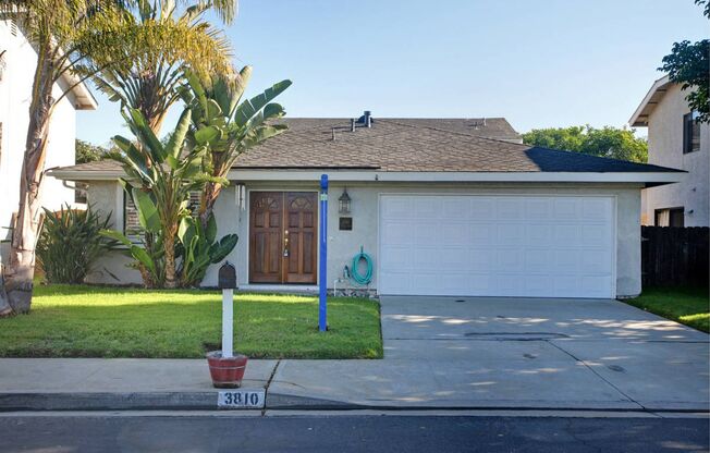 Single Story Home Located in Carlsbad Village!