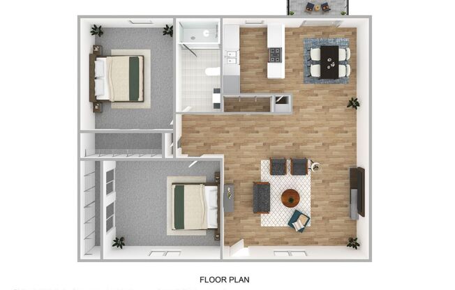 2 beds, 1 bath, 890 sqft, $1,595, Unit 16