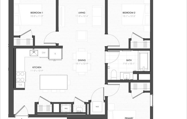 3 beds, 2 baths, 1,130 sqft, $4,800, Unit Unit 204