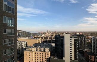 DT MPLS View over looking the US Bank Stadium...Let this one bedroom condo by your new home