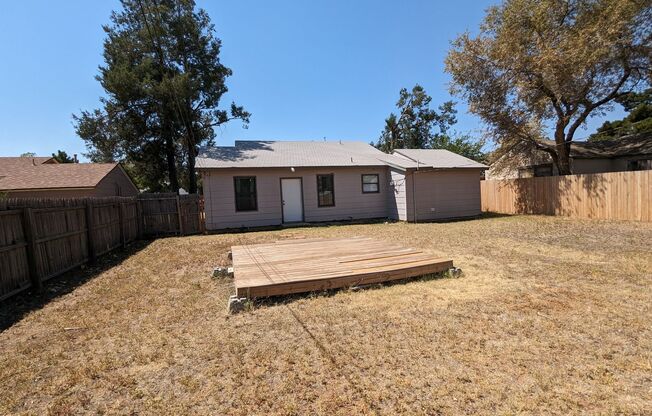 3 beds, 1 bath, $1,200