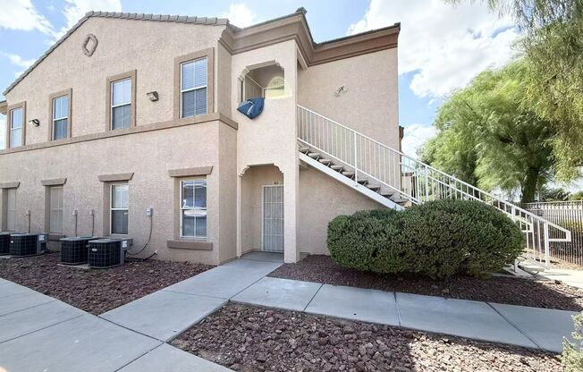 Gated condo boasts 2 bedrooms and 2 bathrooms