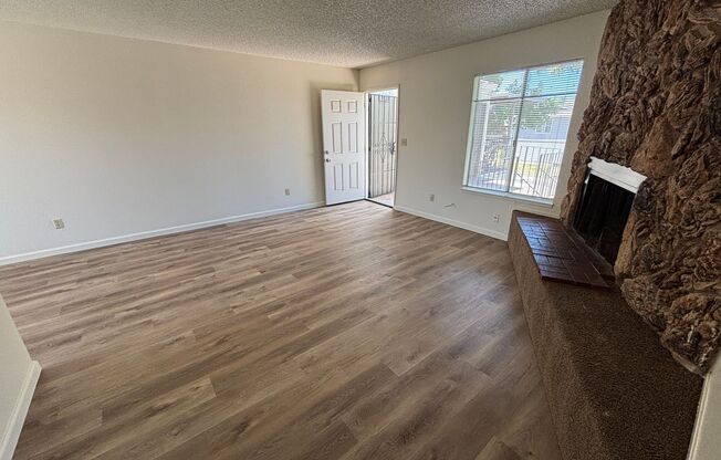 Two Bedroom, Two Bathroom Second Floor Apartment