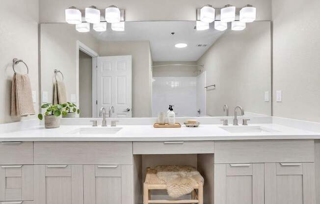 Bathroom Vanity at Bridgewater Apartments, Duluth