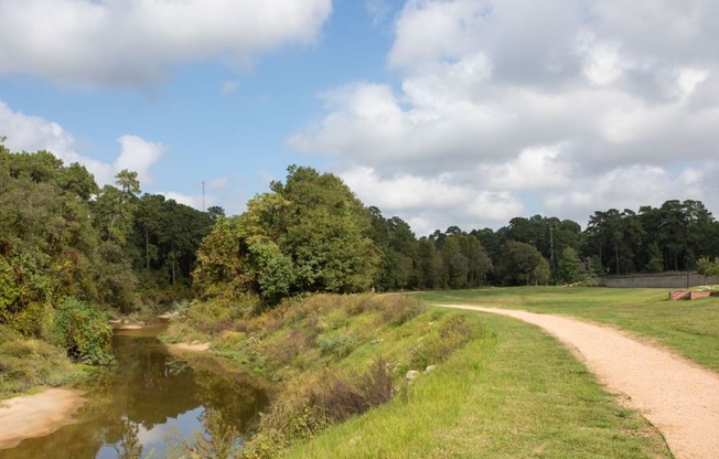 hillside view by the facility