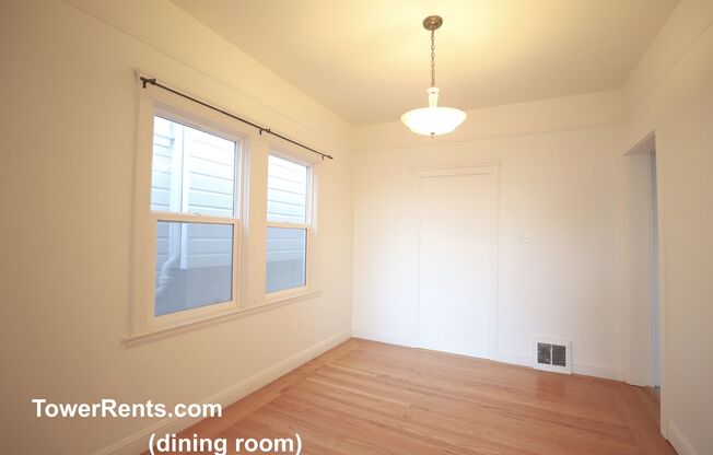 Noe Valley/Dolores Hts: 2 Bedroom+ Office Single Family Home w/ Parking & Back Yard nr Dolores Park, 24th St & Valencia St Shops & Restaurants