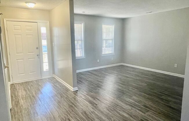 Charming ranch-style 2 Bedroom 1 Bath home in Pineville offering comfortable single-level living.