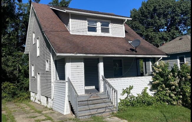 3-Bedroom, 1-Bathroom Single Family Home for Rent in Akron, Ohio