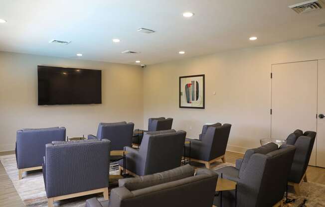 ClubhouseTheatreRoom at The Residences at Brookside Commons Apartments, Owings Mills