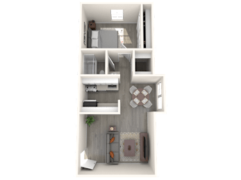 1 bed, 1 bath, 590 sqft, $1,395