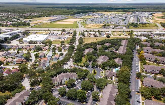 Aerial View of Carrington