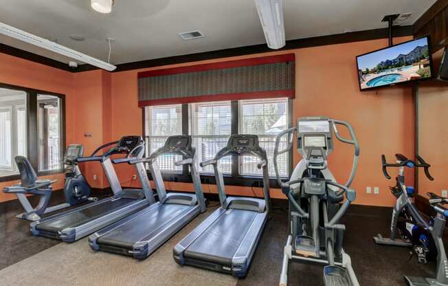 Exercise Room at Berkshire Aspen Grove Apartments, Littleton, CO 80120