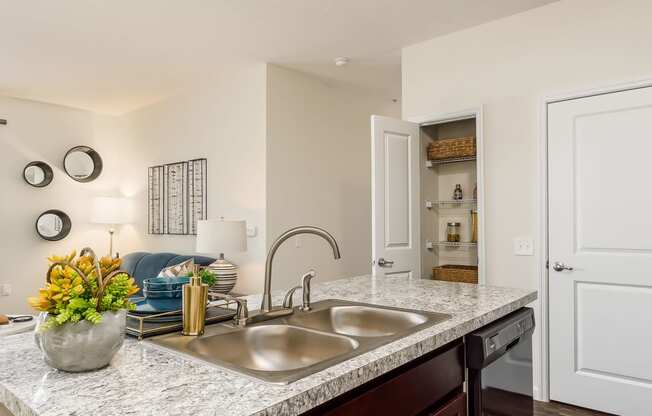 kitchen in apartment