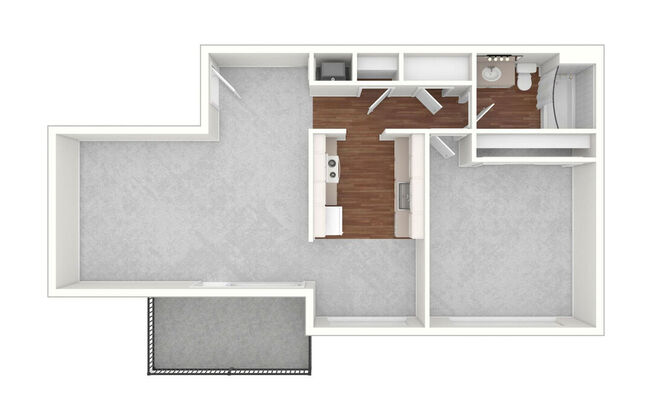 1 bed, 1 bath, 780 sqft, $2,468