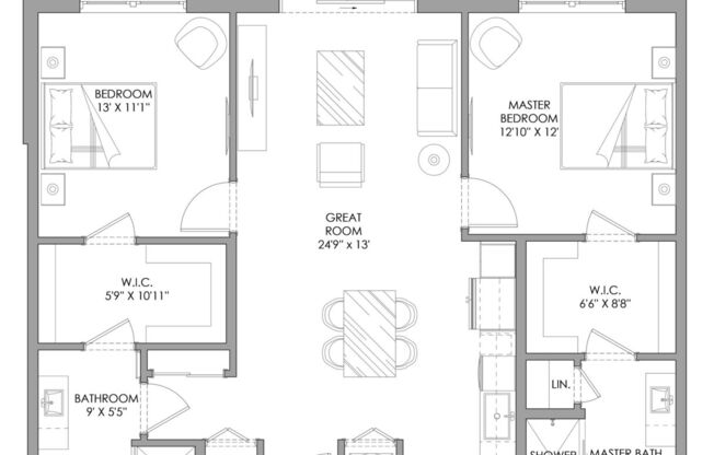 2 beds, 2 baths, 1,131 sqft, $2,833