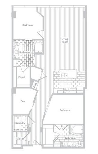 2 beds, 2 baths, 1,553 sqft, $3,292