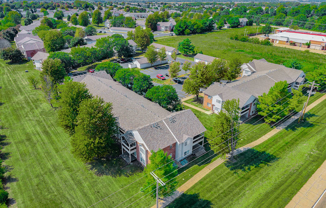 Aerial View Of Knoxville Pointe