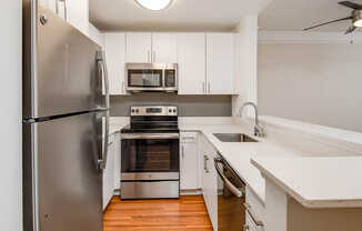Kitchen with Stainless Steel Appliances