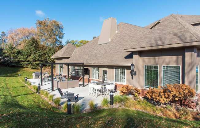 Patio and Outdoor Grill  at Waterstone Place in Minnetonka, MN 55305