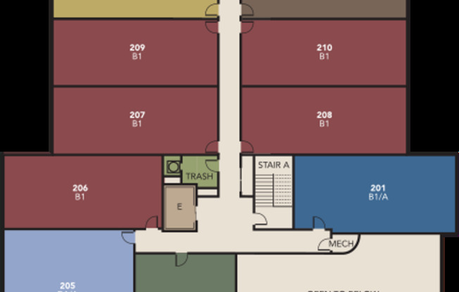 1 bed, 1 bath, 715 sqft, $1,650, Unit 206-MFTE