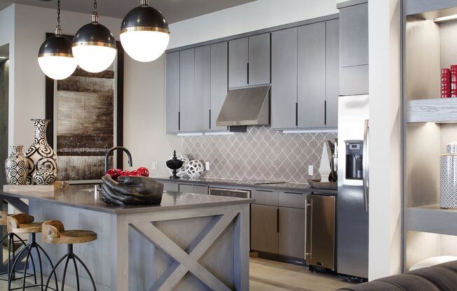 Well Lighted Kitchen with Separate Breakfast Bar, at SETA, La Mesa, 91942