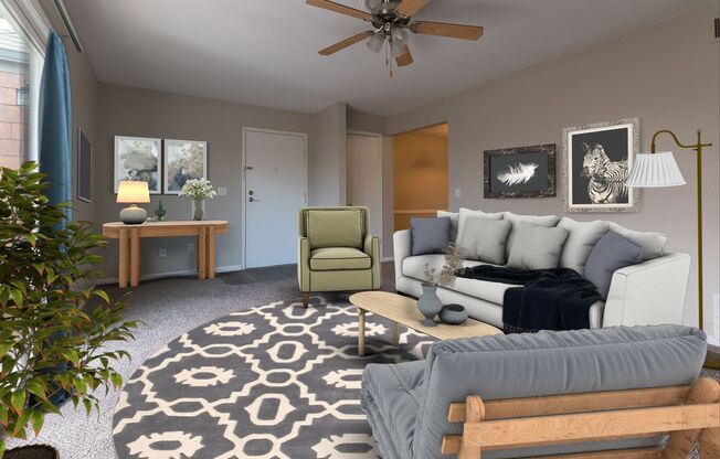 2 beds, 1 bath, 870 sqft, $1,245, Unit 7600410