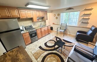 Spacious attached FURNISHED studio on private setting in Vista!